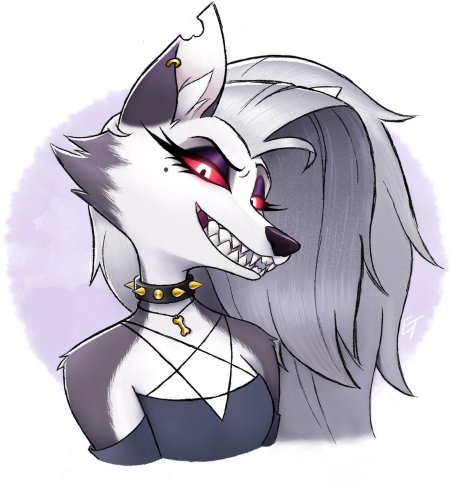 Loona helluva boss стикеры