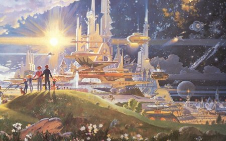 Картины города будущего роберта макколла