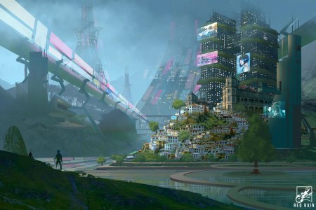 Город будущего арт