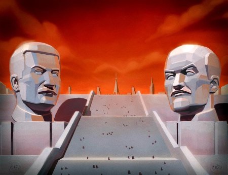 Тоталитаризм арт антиутопия