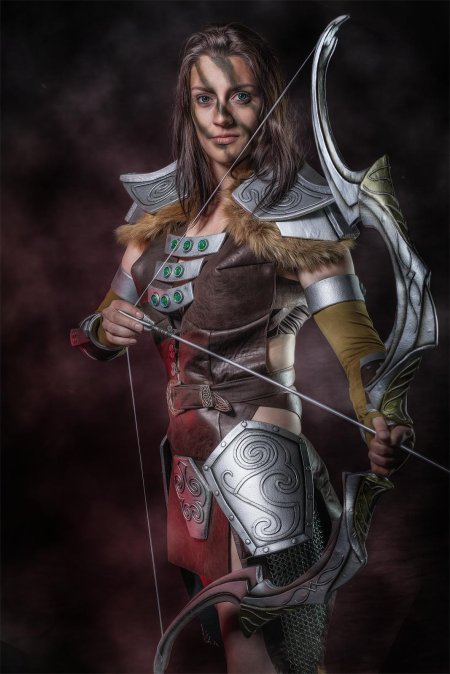 Эльфийка из the elder scrolls