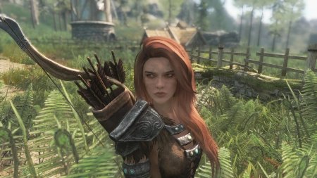 Компаньонка эльфийка скайрим