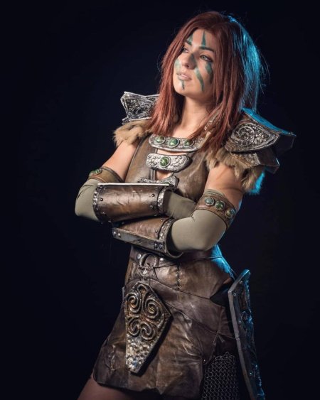 Косплей скайрим