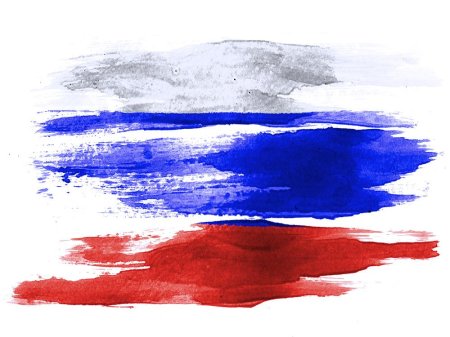 Российский флаг арт