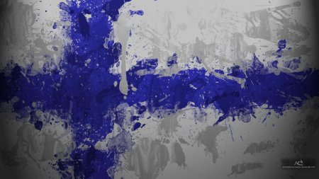 Финский флаг фон