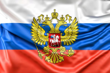 Флаг российской федерации с гербом