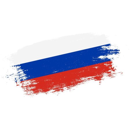 Флаг россии красками