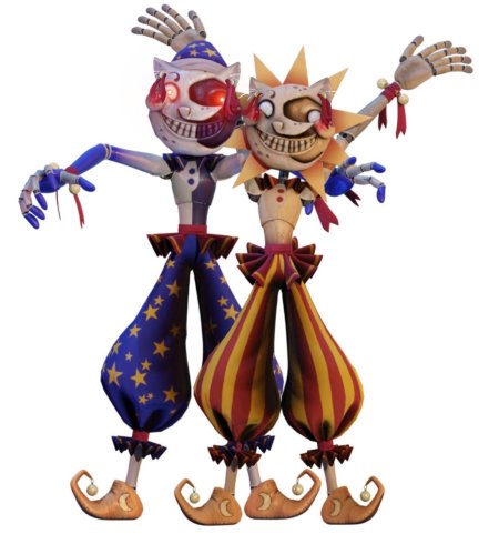 Фнаф аниматроники солнце