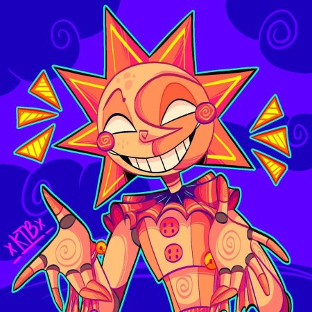 Солнце из фнафа