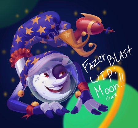 Мун дроп из фнаф рисунки