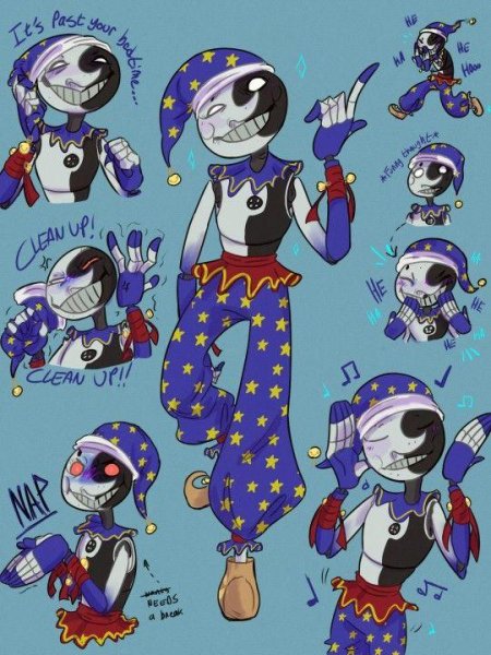 Луна из фнаф