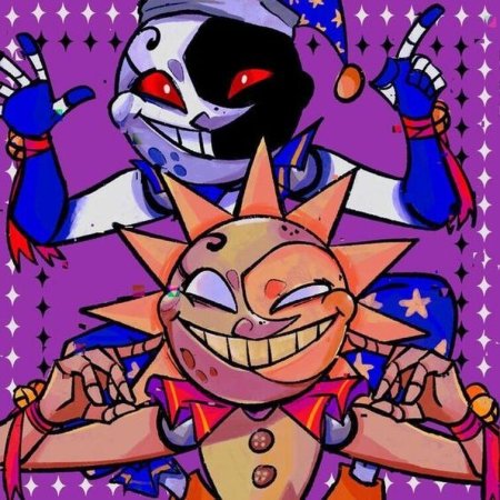 Фнаф луна и солнце