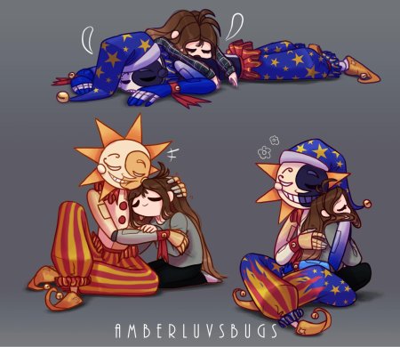 Луна солнце