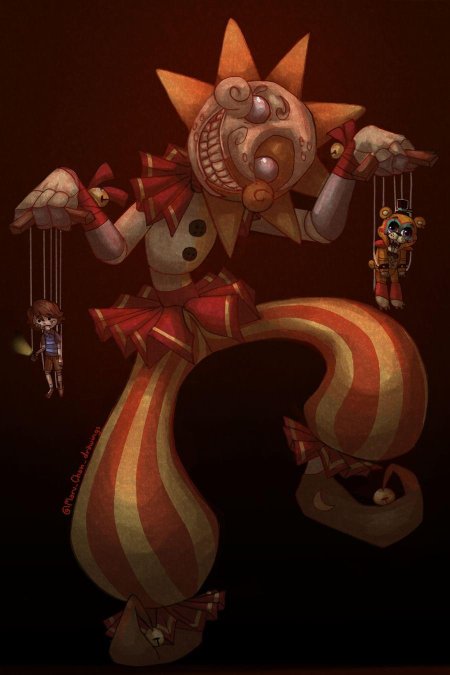 Фнаф аниматроники солнце