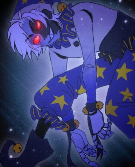 Луна фнаф арт