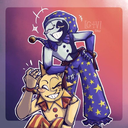 Фнаф солнце и луна арт