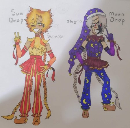 Солнце и луна фнаф хуманизация