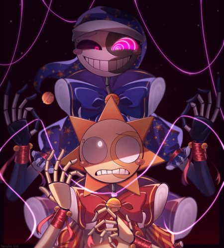 Сан и мун фнаф