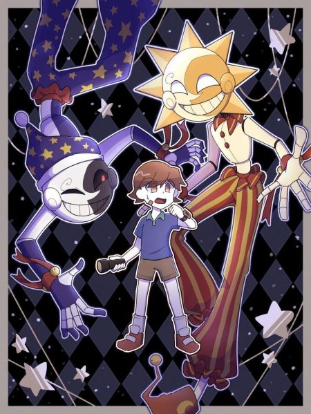 Sun and moon fnaf