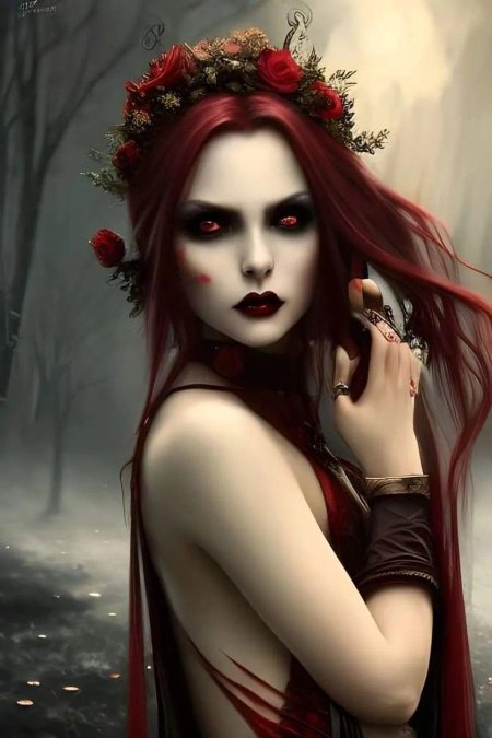 Готическая девушка