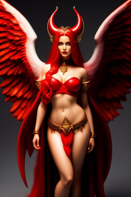 Красивая дьяволица