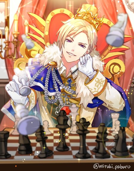 Аниме парень принц