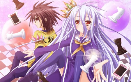 Аниме широ и сора