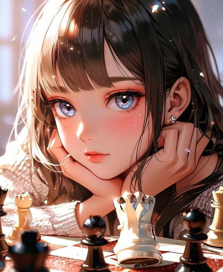 В стиле аниме