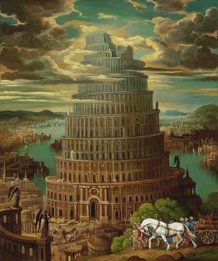 Питер брейгель старший вавилонская башня 1563