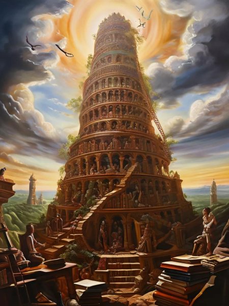Вавилонская башня город вавилон