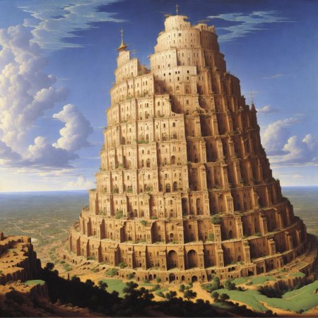 Библейская легенда о вавилонской башне