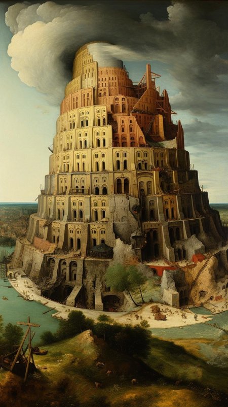 Питер брейгель старший вавилонская башня