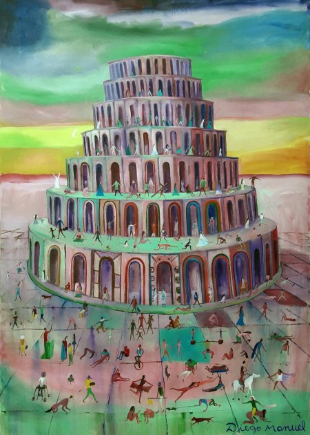 Вавилонская башня в вавилоне