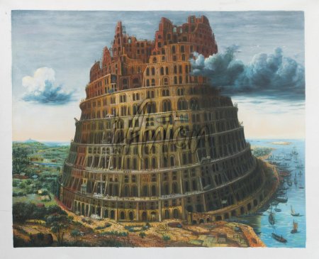 Питер брейгель малая вавилонская башня