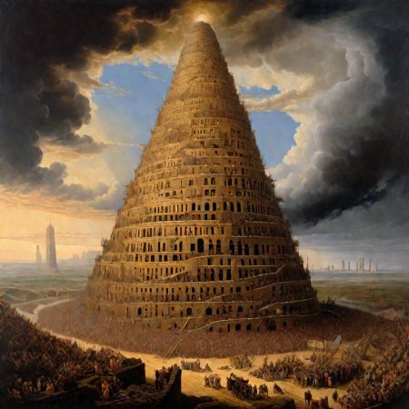Вавилонская башня сейчас