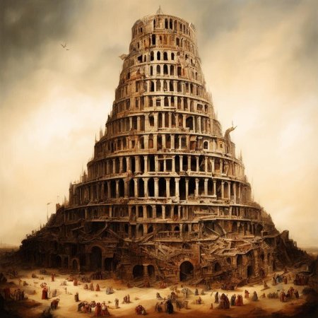 Вавилонская башня история