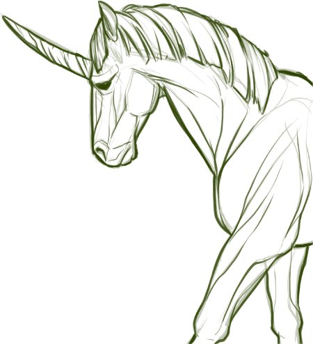 Рисунки для срисовки лошади