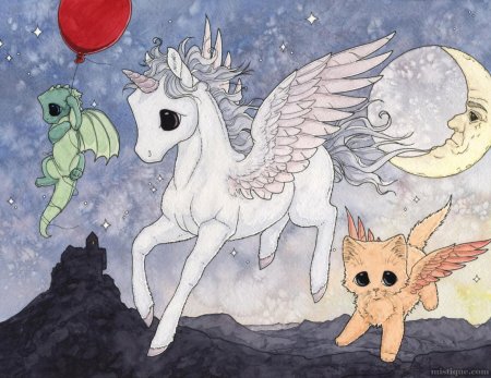 Пегас и единорог