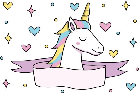 Рисунки единорожек