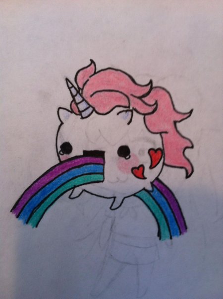 Рисунки для лд единорог