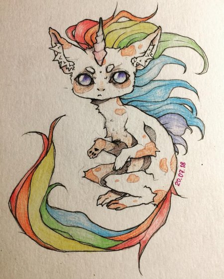 Необычные существа рисунки