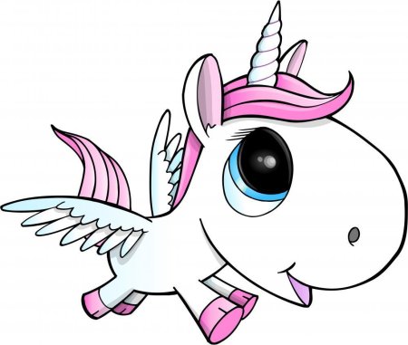 Единорожка с крыльями