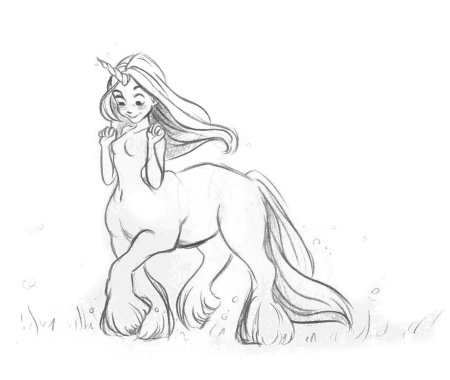 Рисунок кентавра