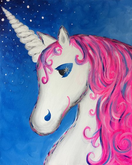 Единорог для рисования