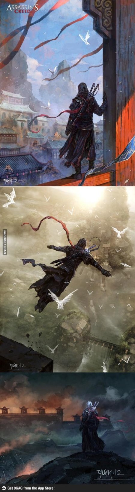 Ассасин крид альтаир прыжок веры