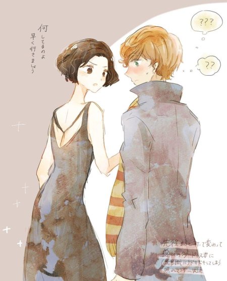 Гарри поттер аниме