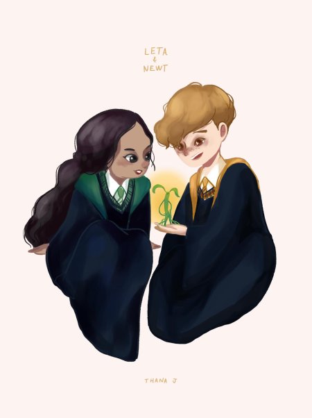 Ньют скамандер хогвартс