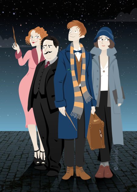 Гарри поттер иллюстрации