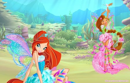 Флора винкс превращения гармоникс