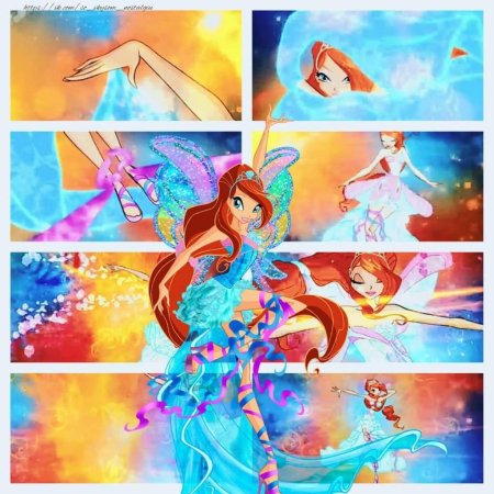 Винкс блум энчантикс трансформация